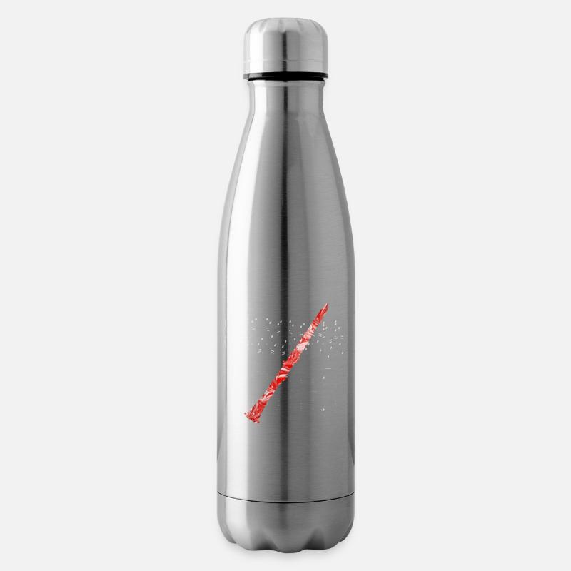Clarinet e 9 - Insulated Water Bottle - silver