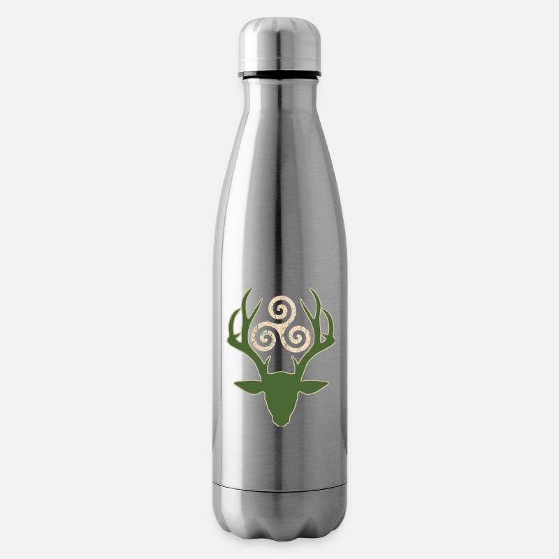 keltisches symbol 1 e 1 mit hirsch Isolierflasche