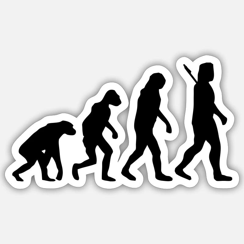 Suchbegriff: 'Evolution' Sticker online shoppen | Spreadshirt