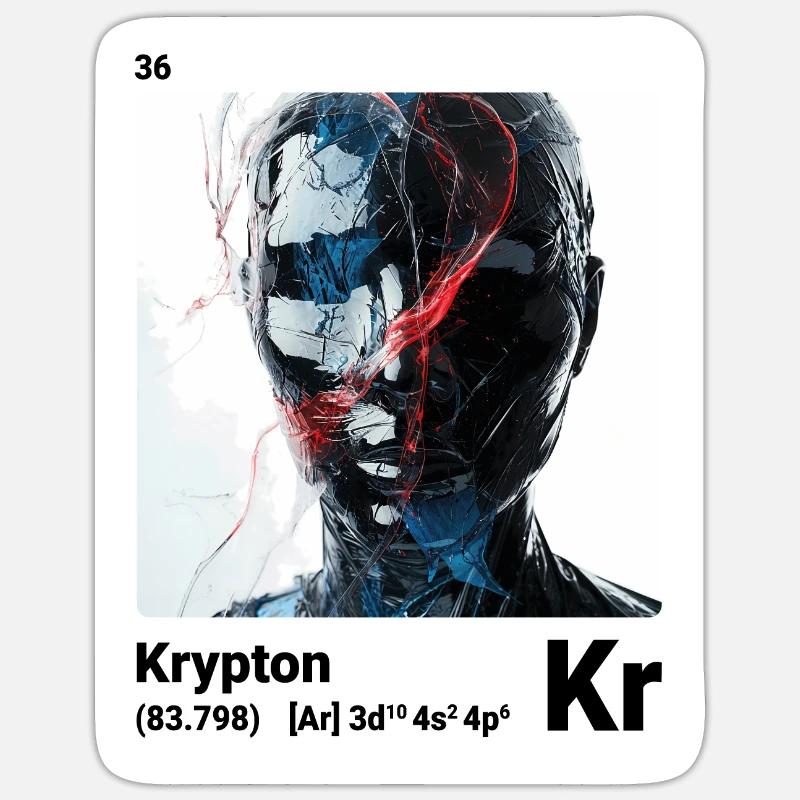 Krypton Stickers | Unique Designs | Spreadshirt