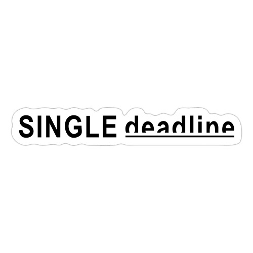 SINGLE deadline - Sticker