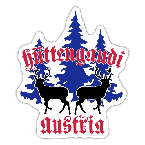 Hüttengaudi Austria 3C - Sticker