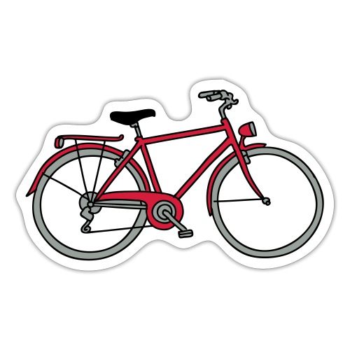 Fahrrad 3 - Sticker