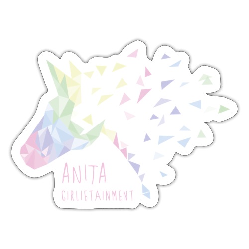 Anita Girlietainment past - Sticker