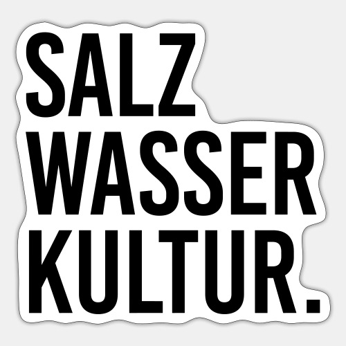 Salzig Zwo - Sticker
