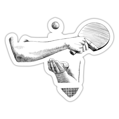 Tischtennis - Sticker
