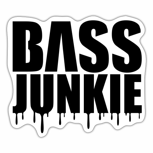 Bassjunkie Bass Junkie Music Musik Festivals DJ - Sticker