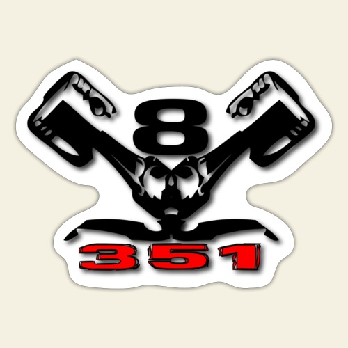 351 v8 - Sticker