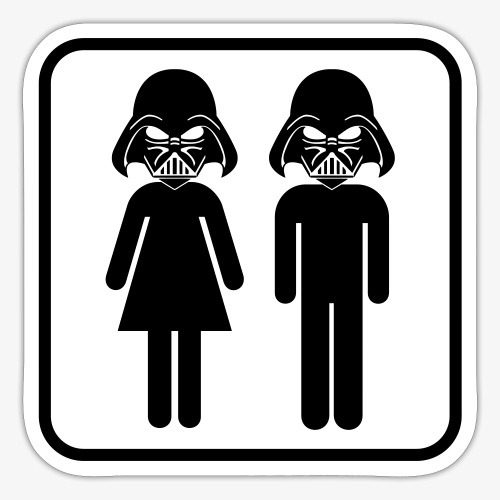 Dark Side Mother & Father - Sticker