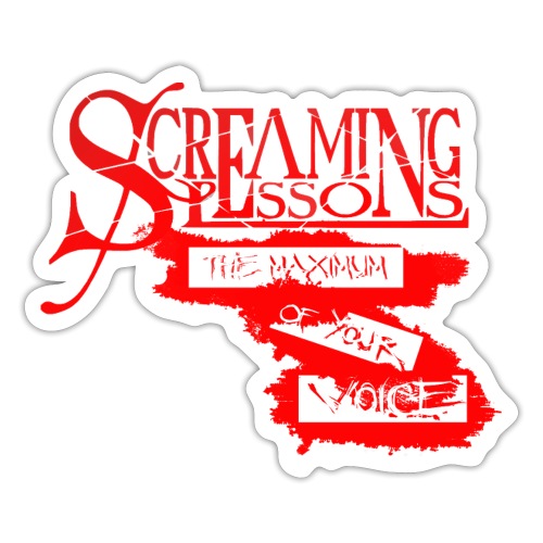 Screaming Lessons Maximum - Sticker