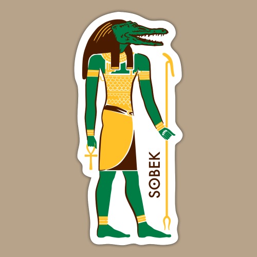 SOBEK God of Egypt - Sticker