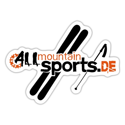 ALLmountainSPORTSde Logo - Sticker