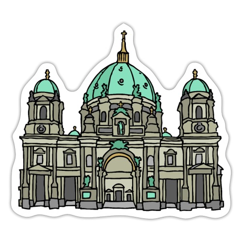 Berliner Dom, Kirche auf Museumsinsel in Berlin - Sticker
