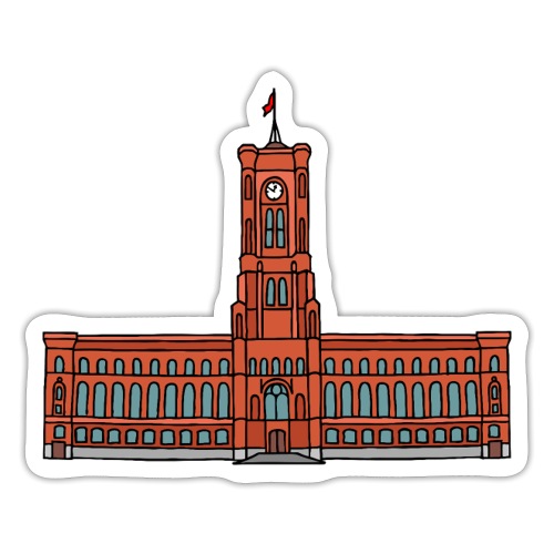 Rotes Rathaus BERLIN - Sticker