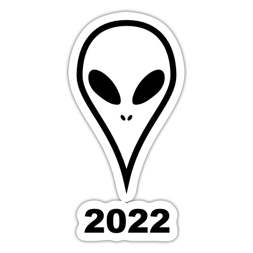 2022 fremtiden - hvad der vil ske? - Sticker
