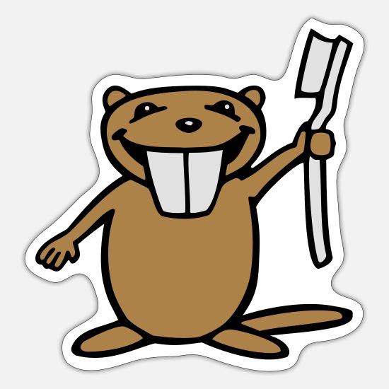 Beaver' Sticker | Spreadshirt