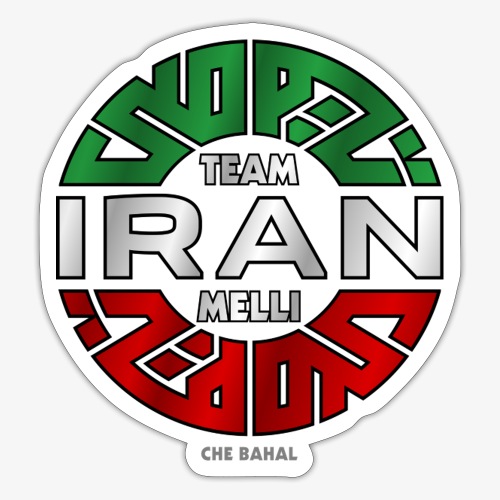 TEAM MELLI IRAN (FARSI) - Naklejka
