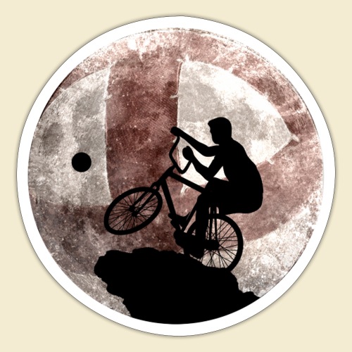 Radball | Cycle Ball Moon - Sticker