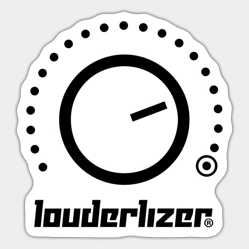 Louderlizer ® - Sticker