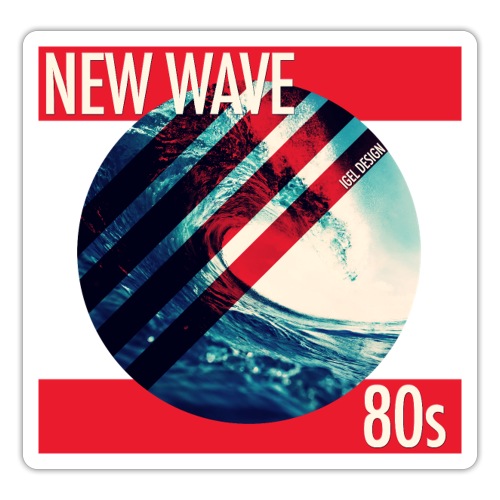 NEW WAVE 80s - Sticker