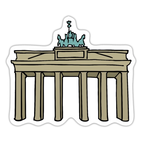 Berlin Brandenburger Tor - Sticker