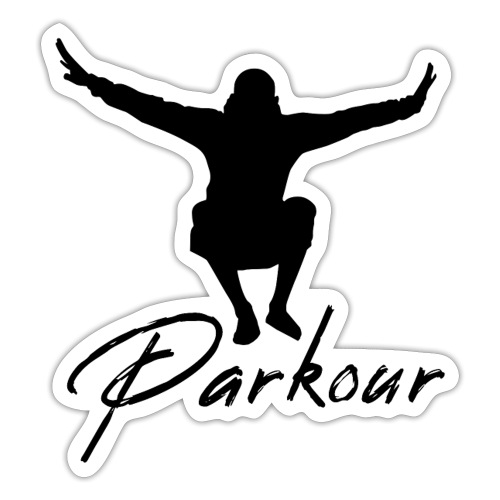Parkour, Freerunning, Streetrunning - Sticker