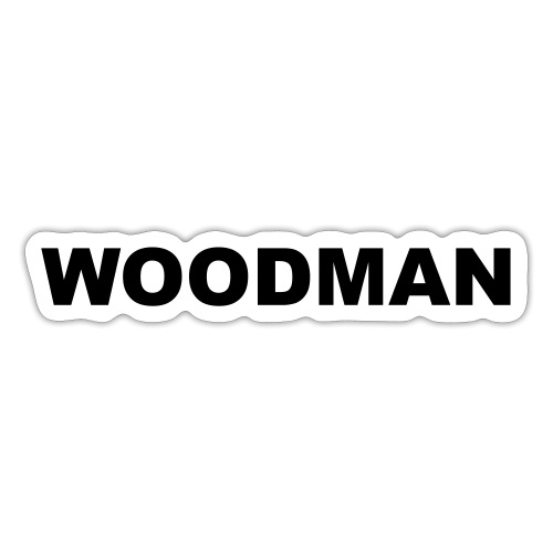 WOODMAN - Sticker