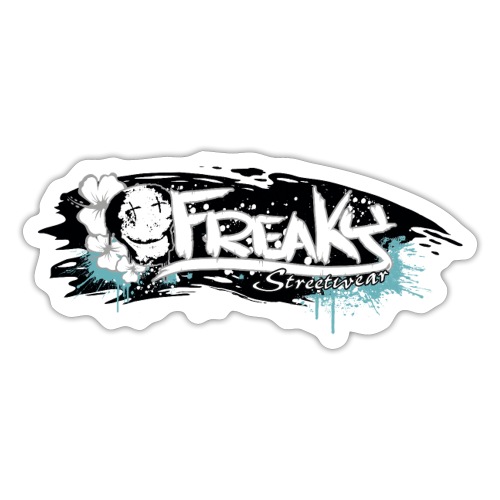 Freaky Streetwear Logo brush - Sticker