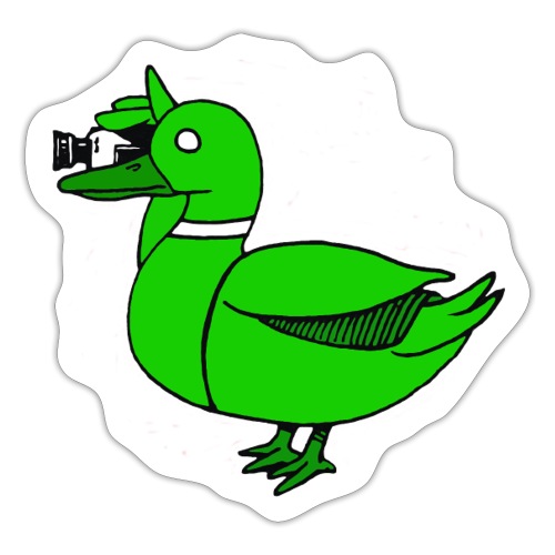 Greenduck Film Just Duck - Sticker