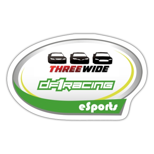 Threewide DF1 Racing eSports Team Shirt - Sticker