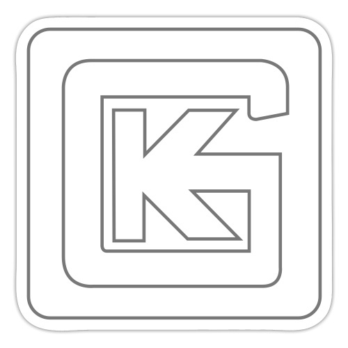 KG Logo - Sticker