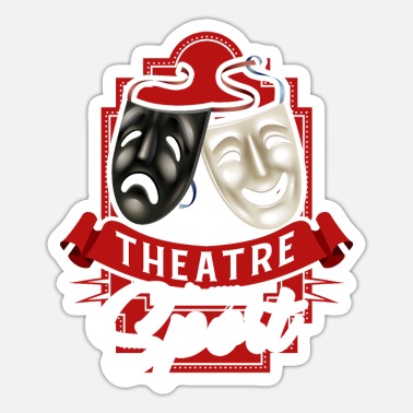 Stickers symbole théâtre à acheter en ligne | Spreadshirt
