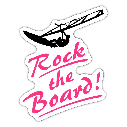 Rock the Board - Surfer - Sticker