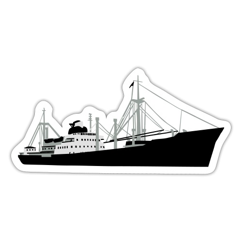 Schiff - MS F. Freiligrath - Sticker