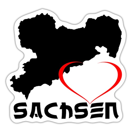 love sachsen - Sticker