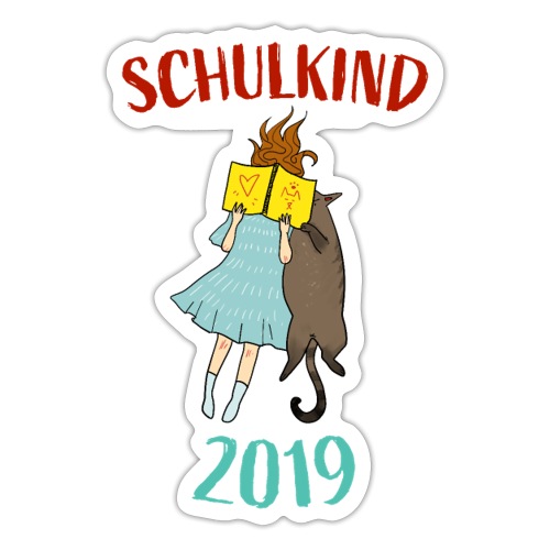 Schulkind 2019 | Einschulung und Schulanfang - Sticker