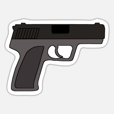 Pistole' Sticker | Spreadshirt