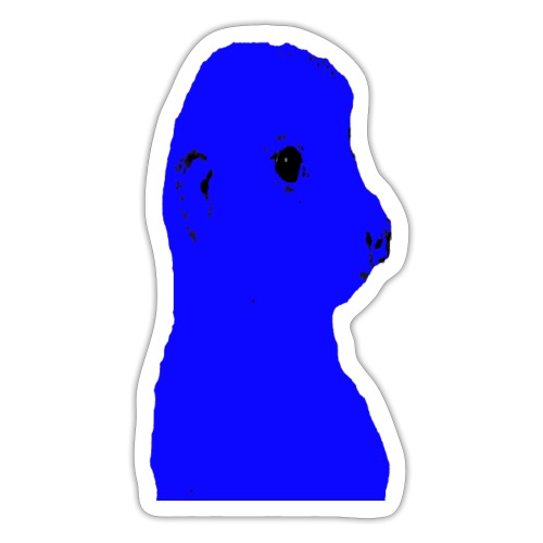 erdmaennchen blue - Sticker