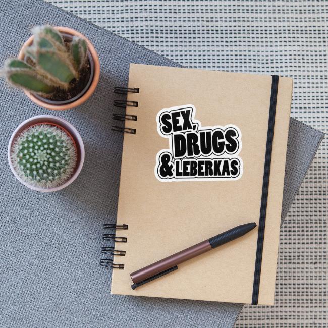 Vorschau: Sex Drugs & Leberkas - Sticker