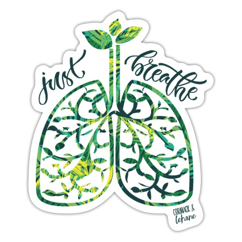 Just breathe - Sticker