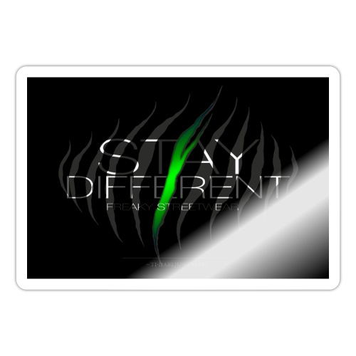 Poster Stay Different - Sticker
