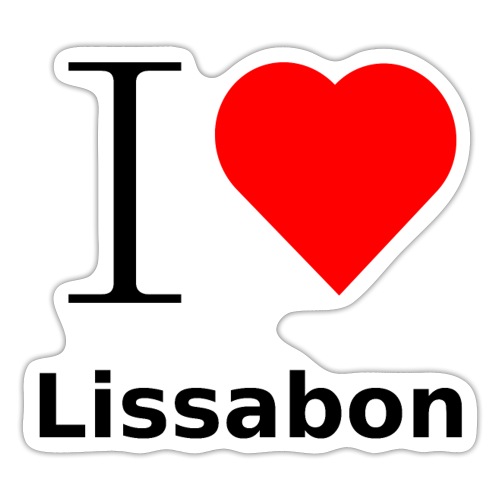 I LOVE LISSABON - Sticker