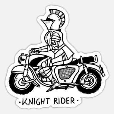 Knight Rider - Motorcycle, Moped' Sticker | Spreadshirt