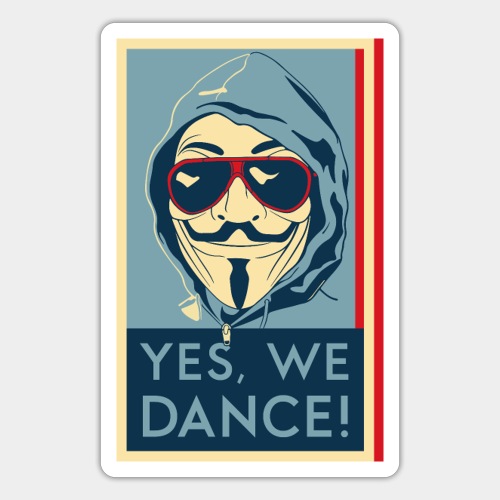 YES, WE DANCE! - Sticker