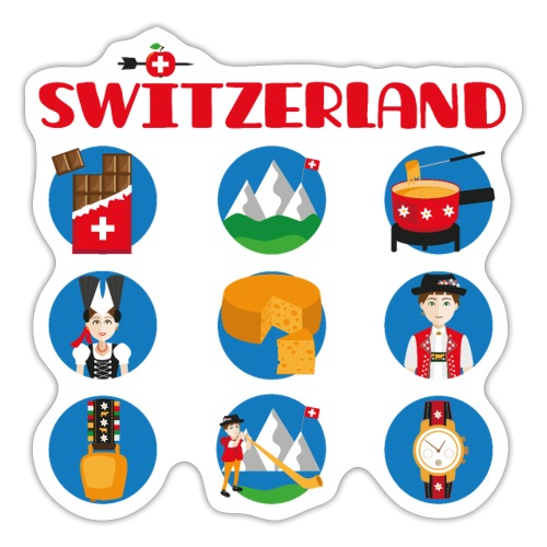 Switzerland - Sticker