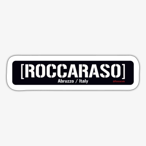 Roccaraso - Adesivo