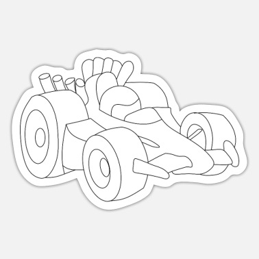 Race Car' Sticker | Spreadshirt