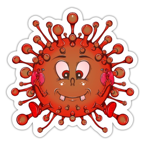 Coronavirus - Sticker