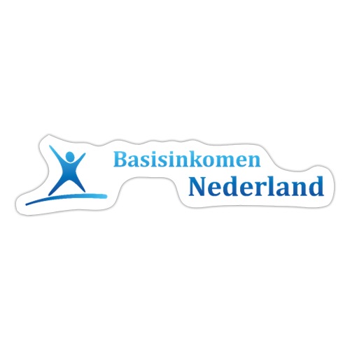 Logo Basisinkomen Nederland 2 - Sticker