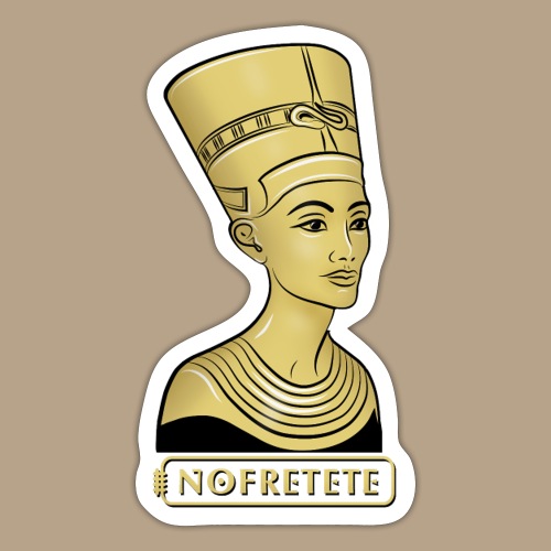 Nofretete I Königin von Ägypten - Sticker